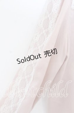 画像4: Bubbles / チョーカー風ボウタイブラウス  ピンク O-25-12-02-1034-CA-BL-IG-OS