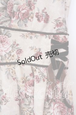 画像2: axes femme POETIQUE / ローズブーケ柄ワンピース Ｍ アイボリー O-25-12-02-001-AX-OP-IG-OS