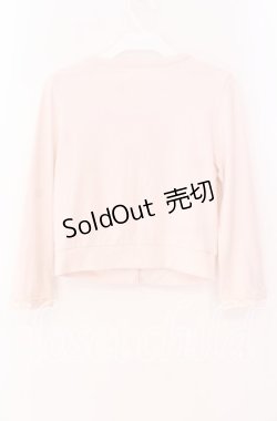 画像3: LIZ LISA / はしごリボンカーディガン 0 ピンク O-25-12-02-059-LO-TO-OW-OS