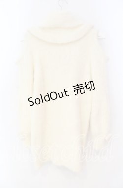 画像3: LIZ LISA / 肩あきフリルニットワンピース 0 アイボリー O-25-12-02-062-LO-OP-OW-OS