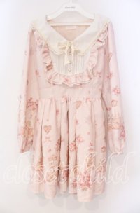 LIZ LISA / スノードーム柄ワンピース 0 ピンク O-25-12-02-064-LO-OP-OW-OS