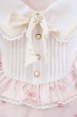 画像2: LIZ LISA / スノードーム柄ワンピース 0 ピンク O-25-12-02-064-LO-OP-OW-OS