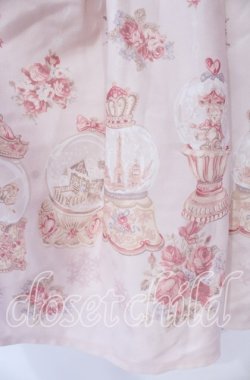 画像3: LIZ LISA / スノードーム柄ワンピース 0 ピンク O-25-12-02-064-LO-OP-OW-OS