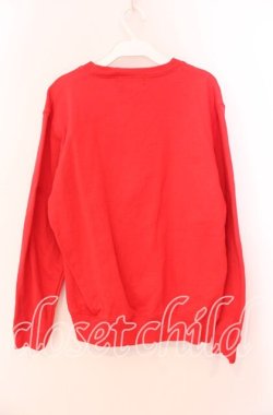 画像3: Nile Perch / フリルワッペントレーナー  アカ O-25-12-02-007-LO-TO-IG-OS