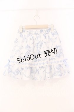 画像3: LIZ LISA / リボン柄スカパン 0 ブルー O-25-12-02-067-LO-SK-OW-OS