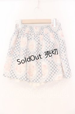 画像3: LIZ LISA / フラワーフレーム柄スカパン 0 ブルー O-25-12-02-068-LO-SK-OW-OS