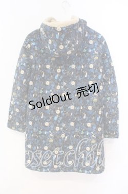 画像3: Franche Lippee / おでかけオリプリキルトコート M ブラック・おやゆびひめ O-25-12-02-069-LO-CO-OW-OS