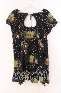 Franche Lippee / アリスティータイムチュニック M クロ O-25-12-02-072-LO-TO-OW-ZT358