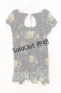 Franche Lippee / アリスティータイムチュニック M クロ O-25-12-02-072-LO-TO-OW-ZT358