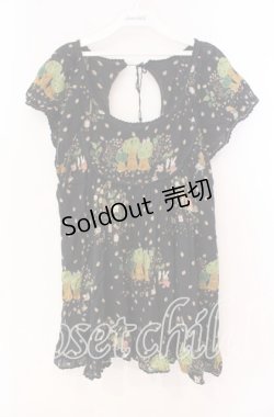 画像1: Franche Lippee / アリスティータイムチュニック M クロ O-25-12-02-072-LO-TO-OW-ZT358