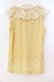 画像3: axes femme / フリル襟タンクトップ M イエロー O-25-12-02-073-AX-TO-OW-OS (3)