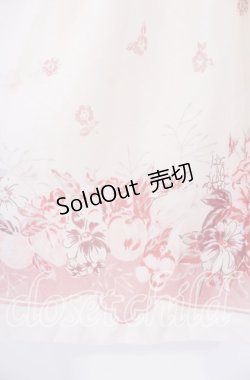 画像2: L'EST ROSE / 花柄シフォンワンピース 2 アイボリー O-25-12-02-009-LO-OP-IG-ZT537
