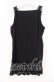 画像3: axes femme / 胸元＆肩デザインロングタンク M クロ O-25-12-02-083-AX-TO-OW-OS (3)