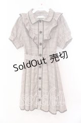 LIZ LISA / グレンチェックワンピース  ブラウン O-25-12-02-011-LO-OP-IG-OS