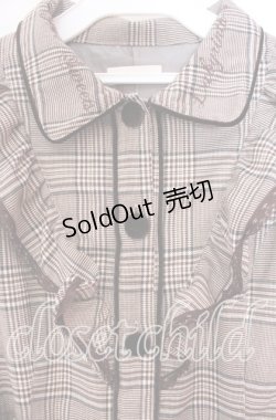 画像2: LIZ LISA / グレンチェックワンピース  ブラウン O-25-12-02-011-LO-OP-IG-OS