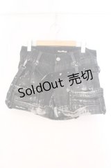SEX POT ReVeNGe / ヒップパッド付きショートパンツ L ブラック O-25-12-02-012-SP-PA-OW-OS