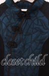 画像2: Qutie Frash / チャイナチュニック  ターコイズブルー O-25-12-02-017-QU-OP-IG-OS (2)