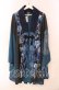 画像1: Qutie Frash / ロング着物カーデ  ブルー O-25-12-02-021-QU-JA-IG-OS (1)