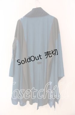 画像4: Qutie Frash / ロング着物カーデ  ブルー O-25-12-02-021-QU-JA-IG-OS