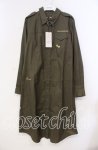 画像1: elements,H / ミリタリーシャツワンピース 02 カーキグリーン O-25-12-02-024-PU-OP-OW-ZT518 (1)
