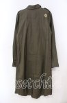 画像4: elements,H / ミリタリーシャツワンピース 02 カーキグリーン O-25-12-02-024-PU-OP-OW-ZT518 (4)