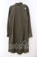 画像4: elements,H / ミリタリーシャツワンピース 02 カーキグリーン O-25-12-02-024-PU-OP-OW-OS (4)