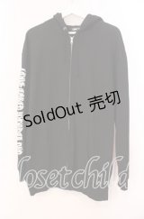 QOOZA / ×Cinnamoroll シナモロールコラボパーカー  ブラック O-25-12-02-027-PU-TO-IG-OS