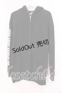 QOOZA / ×Cinnamoroll シナモロールコラボパーカー  ブラック O-25-12-02-027-PU-TO-IG-OS