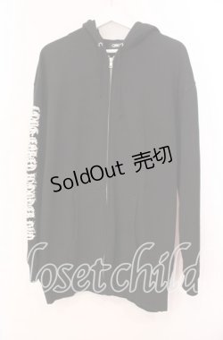 画像1: QOOZA / ×Cinnamoroll シナモロールコラボパーカー  ブラック O-25-12-02-027-PU-TO-IG-OS