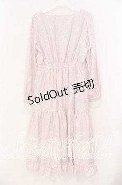 画像3: axes femme / SAKURAティアードワンピース  ピンク O-25-12-02-029-AX-OP-IG-OS