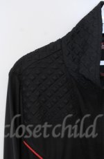 画像2: 【SALE】Qutie Frash / サイバーZIPカーデ  レッド×ブラック O-25-12-03-027-QU-JA-IG-ZT181 (2)