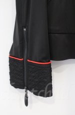 画像3: 【SALE】Qutie Frash / サイバーZIPカーデ  レッド×ブラック O-25-12-03-027-QU-JA-IG-ZT181 (3)
