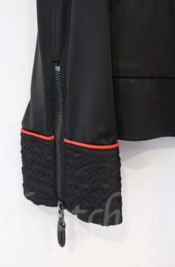画像3: Qutie Frash / サイバーZIPカーデ  レッド×ブラック O-25-12-03-027-QU-JA-IG-OS