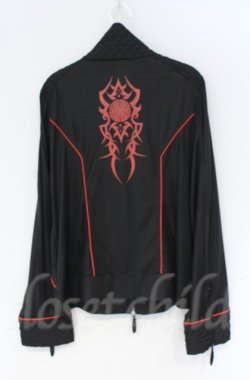 画像4: Qutie Frash / サイバーZIPカーデ  レッド×ブラック O-25-12-03-027-QU-JA-IG-OS