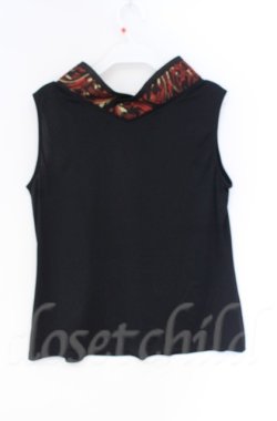 画像3: Qutie Frash / 着物衿インナータンク  レッド×ブラック O-25-12-03-034-QU-TO-IG-ZT182