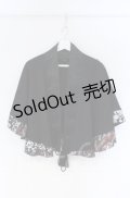 Qutie Frash / 2022漆黒-SIKKOKU-ポンチョ  ブラック O-25-12-03-039-QU-JA-IG-ZT054