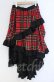 画像3: Qutie Frash / タータンチェックフリルロングスカート  レッド O-25-12-03-045-QU-SK-OW-OS (3)