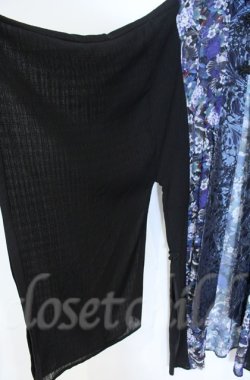 画像3: Qutie Frash / チャイナ着物ロングカーデ  ブルー O-25-12-03-005-QU-JA-OW-OS