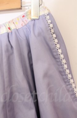 画像4: gouk / ボリュームスカート  ラベンダー×和柄 O-25-12-03-048-GO-SK-IG-OS