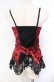 画像4: Qutie Frash / ドラゴンサテンコルセットキャミソール  レッド×ブラック O-25-12-03-001-QU-TO-IG-ZT206 (4)