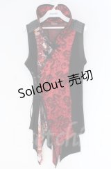 Qutie Frash / DSチャイナベスト  レッド×ブラック O-25-12-03-010-QU-OP-IG-OS
