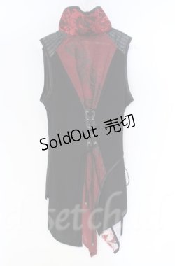 画像3: Qutie Frash / DSチャイナベスト  レッド×ブラック O-25-12-03-010-QU-OP-IG-OS