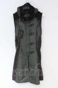 Qutie Frash / ミリタリーベスト  カーキグリーン O-25-12-03-021-QU-TO-IG-ZT1208B