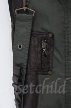 画像4: Qutie Frash / ミリタリーベスト  カーキグリーン O-25-12-03-021-QU-TO-IG-OS