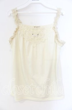 画像1: axes femme / ローズレースタンクトップ F  O-25-12-04-039-AX-TO-OW-OS
