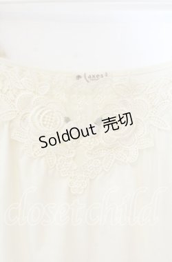 画像2: axes femme / ローズレースタンクトップ F  O-25-12-04-039-AX-TO-OW-OS