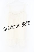 axes femme / ドビーシフォンキャミソール M キナリ O-25-12-04-005-AX-TO-OW-OS