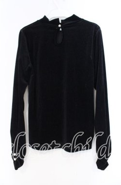 画像2: axes femme / ギャザーシアーベロアインナー F クロ O-25-12-04-043-AX-TO-OW-OS