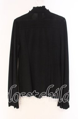 画像3: Ozz oneste / ラッフルフリルトップス  クロ O-25-12-04-045-OO-TO-OW-OS