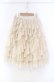 画像1: 仙太郎 / ギャザーフリルスカート M ベージュ O-25-12-04-048-LO-SK-OW-OS (1)